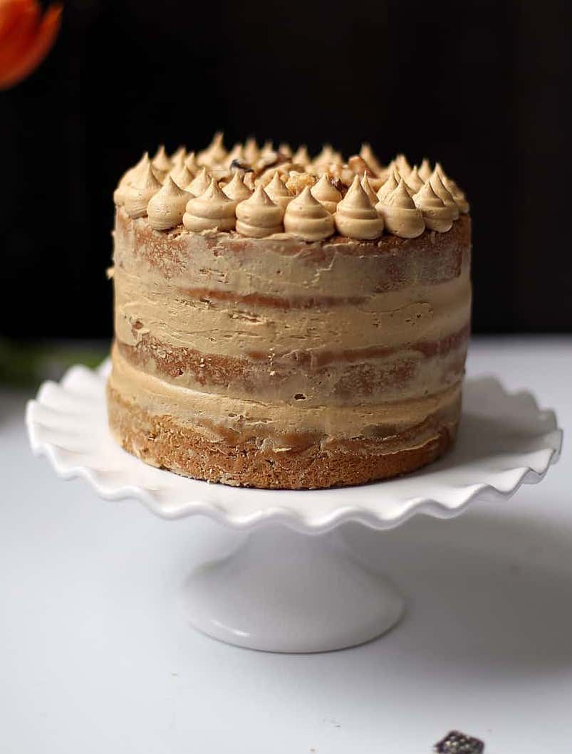 Coffee Walnut Cake