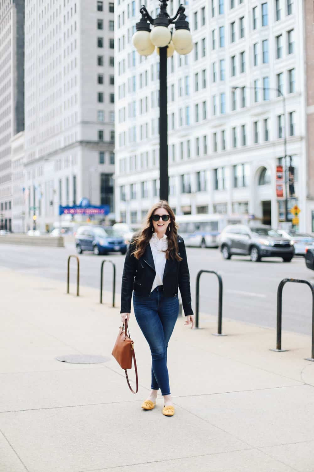  A quick clip we took outside of the art museum in Chicago last week! I am also in love with my new flats from Zara!  