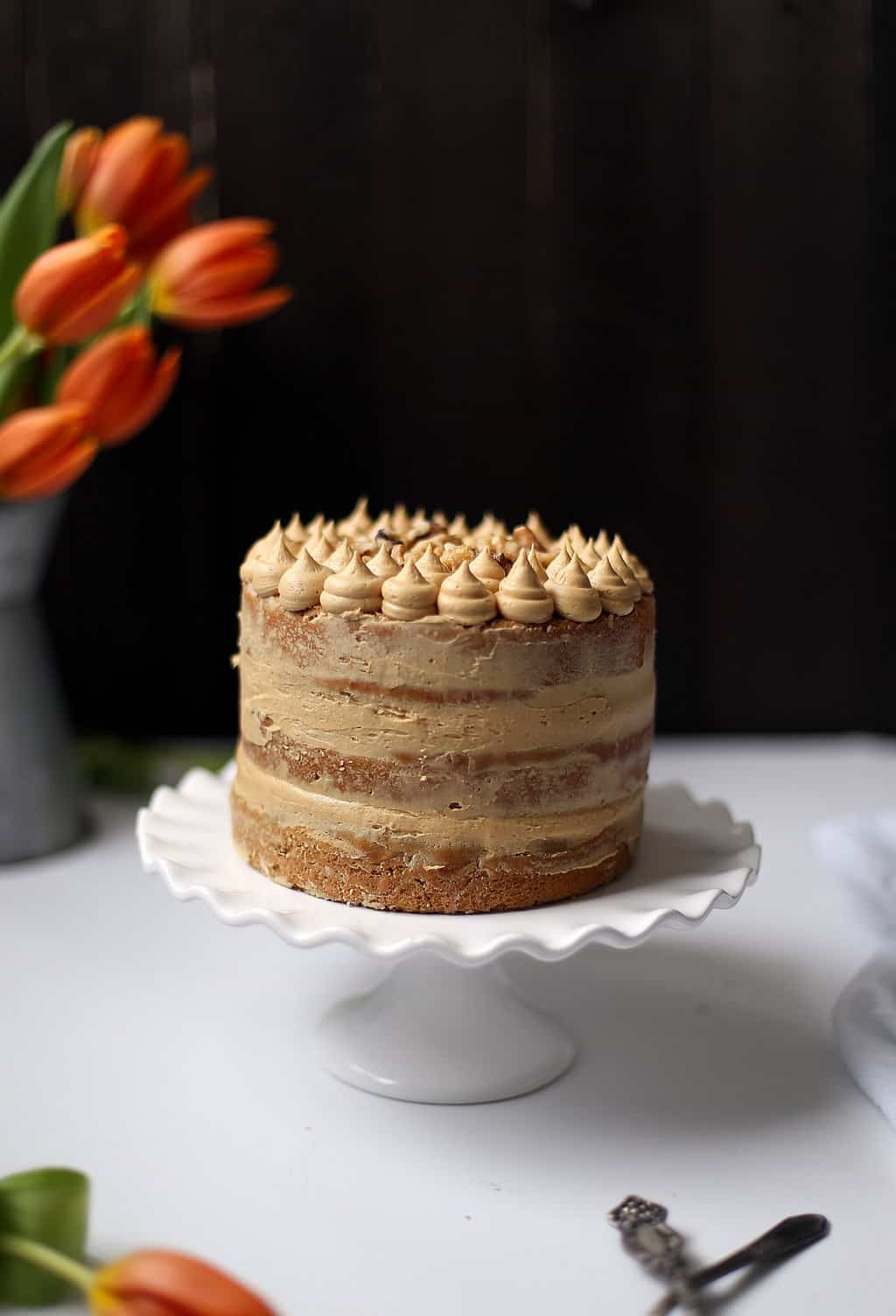 Coffee and Walnut Cake 