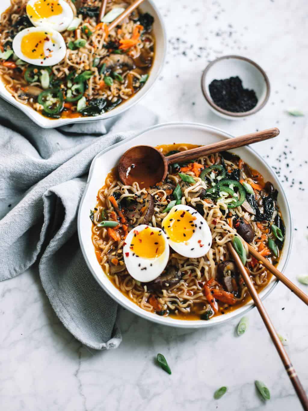 Easy Homemade Healthy Ramen Bowls