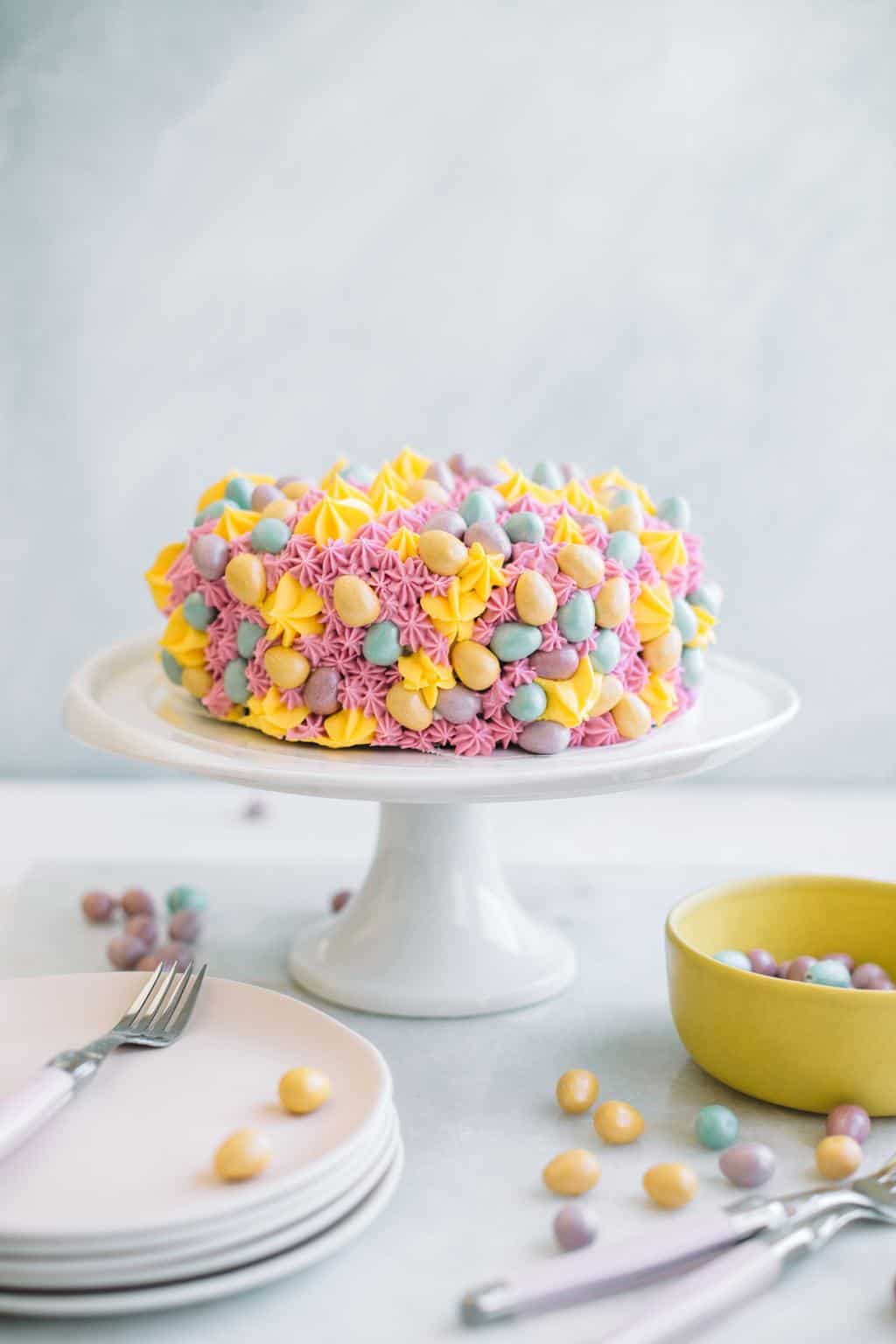 Chocolate Mini Cadbury Egg Cake