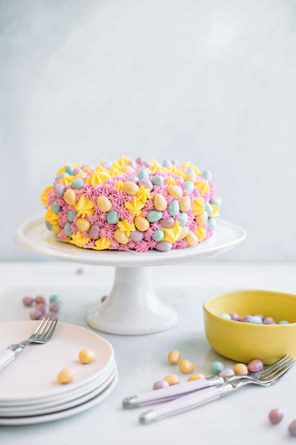 Chocolate Mini Cadbury Egg Cake