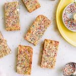 Funfetti White Chocolate Blondies