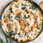 chicken and gnocchi alfredo bake