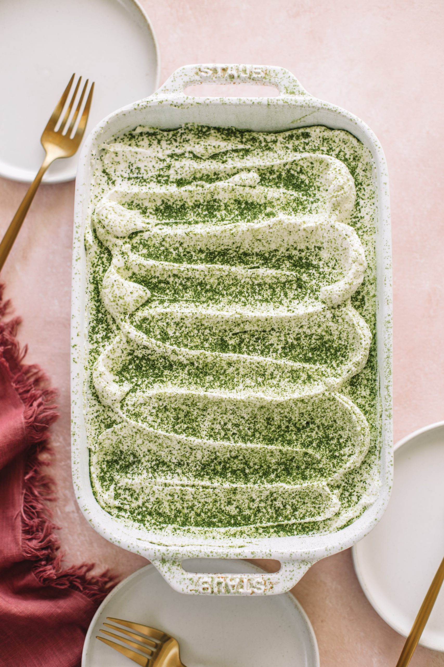 Easy Matcha Tiramisu