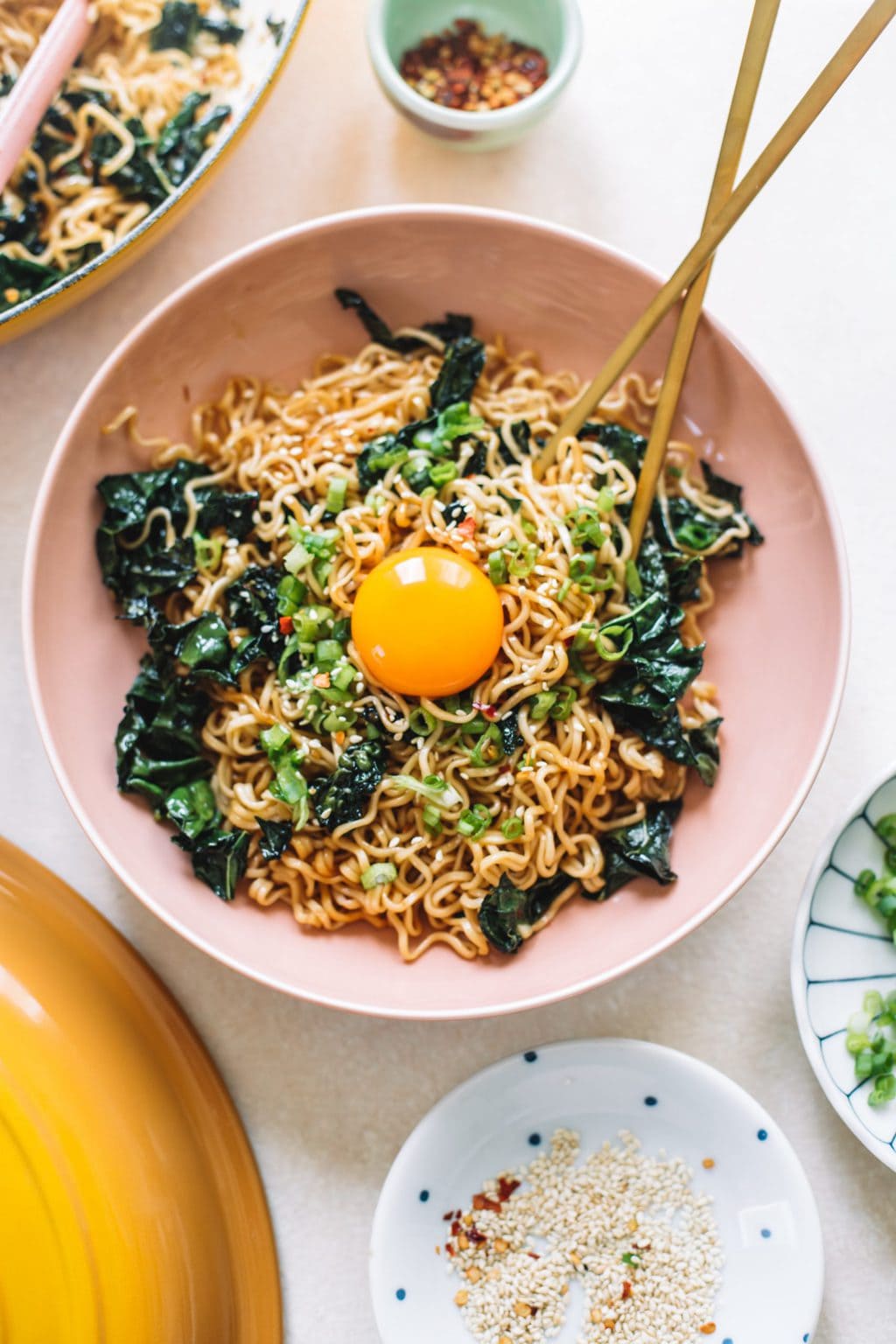 Garlic Butter Ramen Noodle Stir Fry