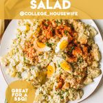 deviled egg potato salad pinterest graphic