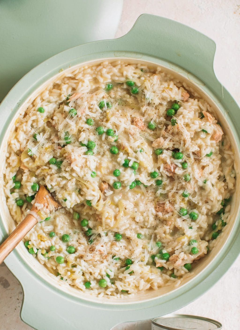 Salmon and Leek Risotto