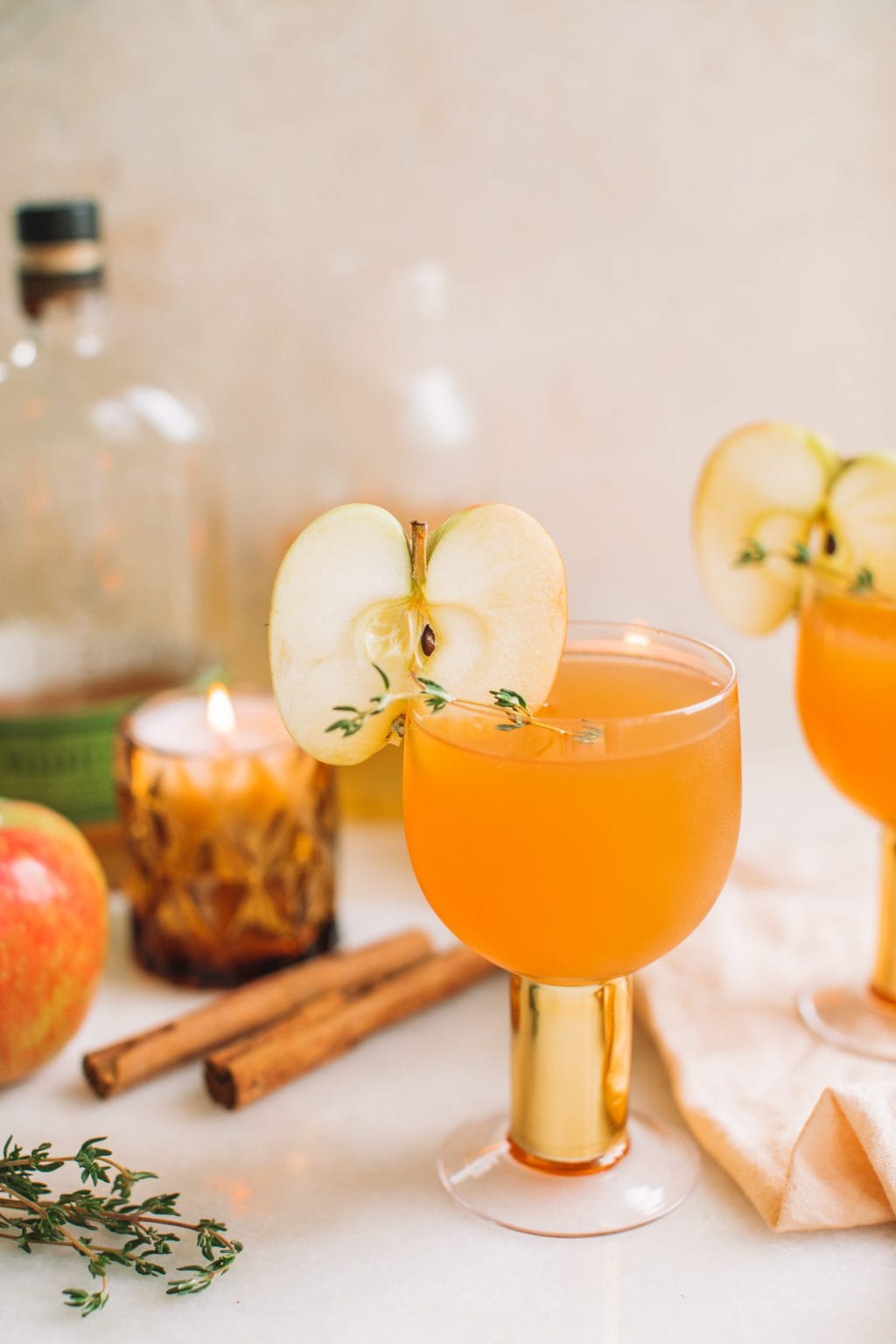 Apple Cider Whiskey Cocktail