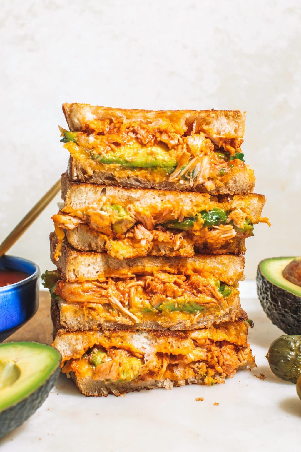 Chipotle Chicken Avocado Melt