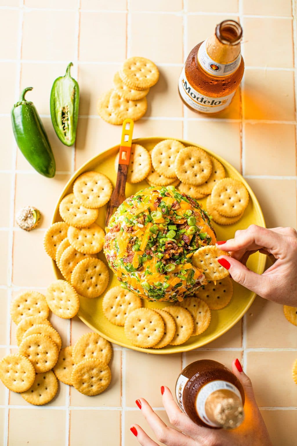 Easy Jalapeno Cheese Ball Recipe Everyday Elizabeth