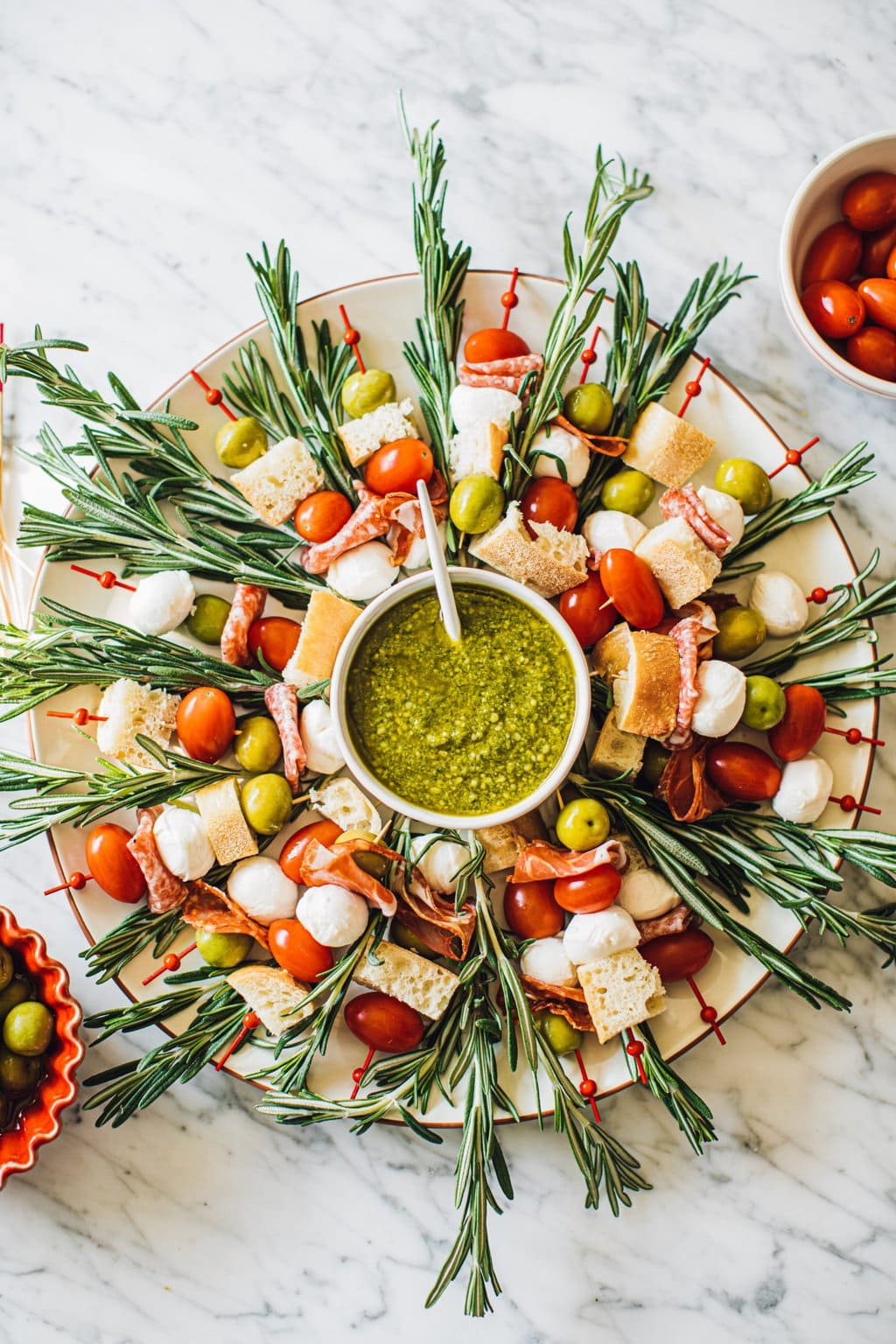 Olive Wreath Appetizer