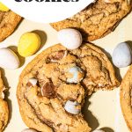 cadbury mini egg cookies