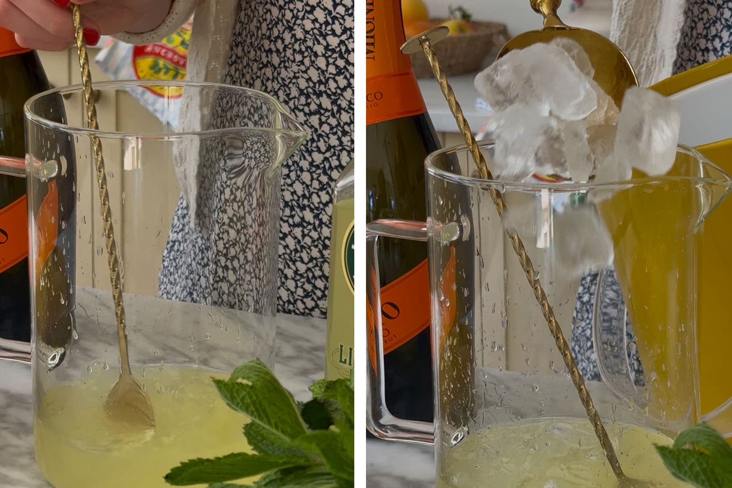 stir and add ice