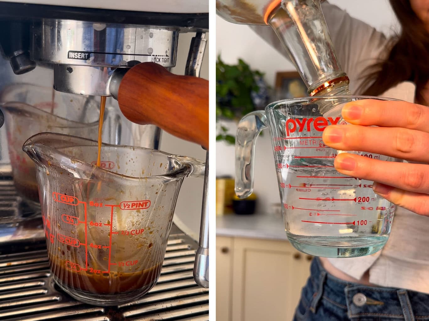 make espresso and add vodka