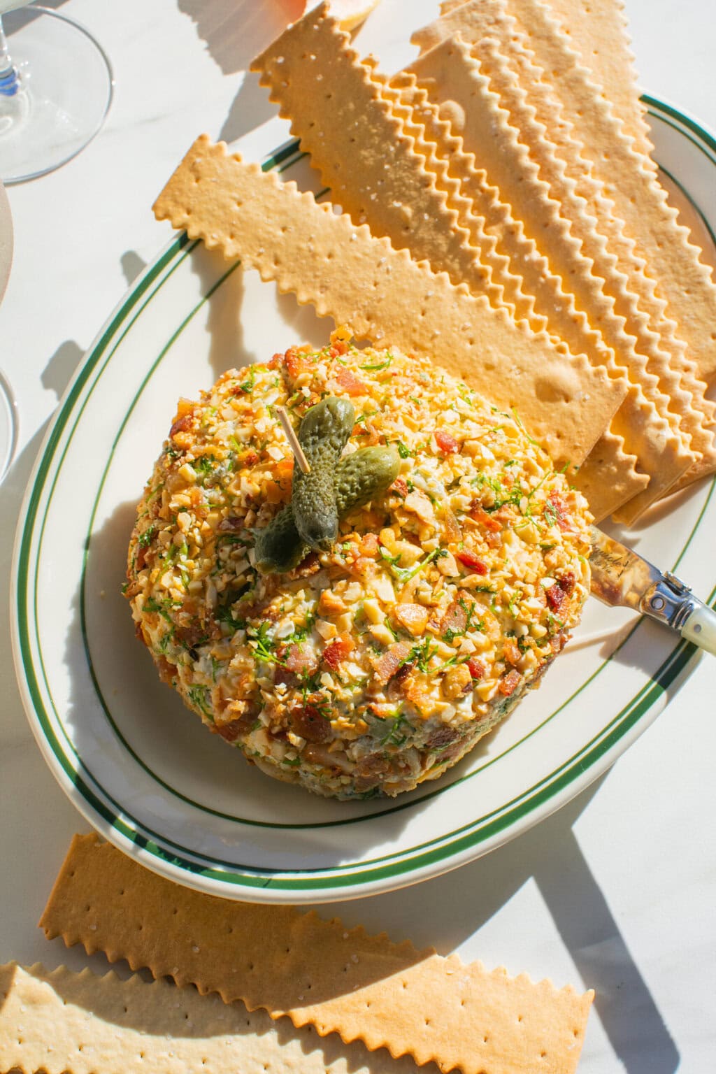 Dill Pickle Cheese Ball (easy party appetizer)