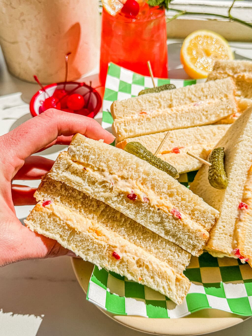 The Best Pimento Cheese Sandwich